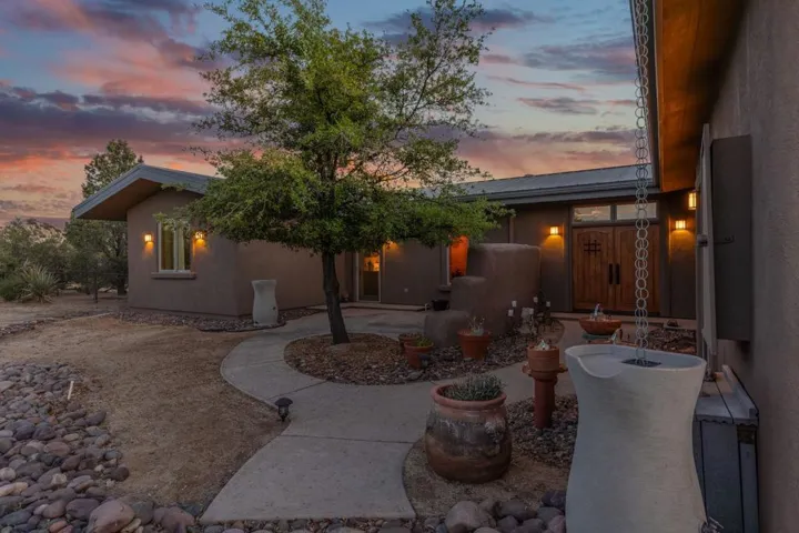 Front Twilight Entry