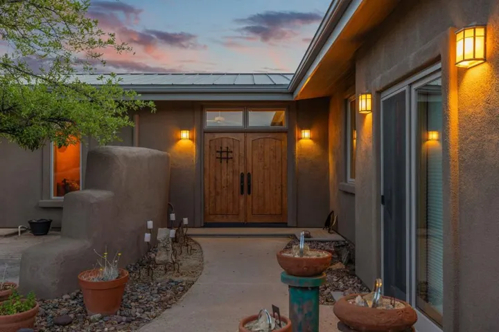 Front Twilight Entry