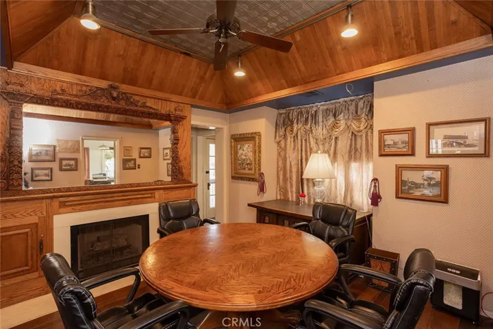 Formal Conference Room with Fireplace
