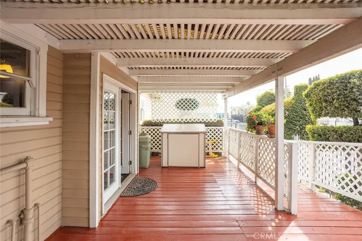 Spacious Back Covered Porch