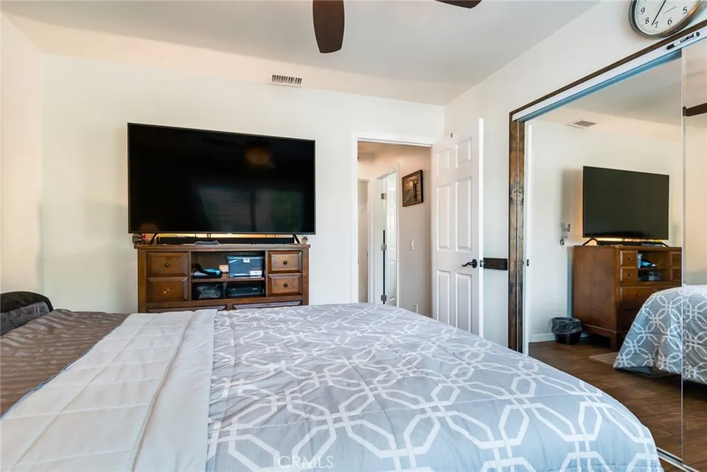 Bedroom #1 with Mirrored Closet Doors