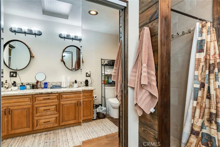 Primary Bathroom with Storage and Enlarged Shower