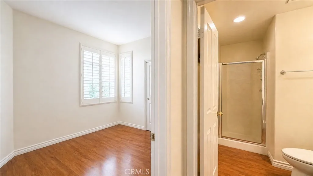 Furniture removed digitally - Downstair Bedroom with Full Bath