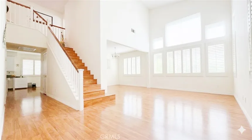 Furniture removed digitally - High Ceiling Living Room