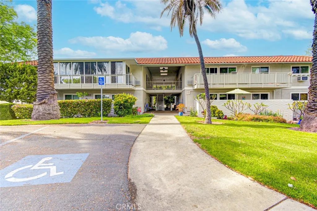 Building from parking area