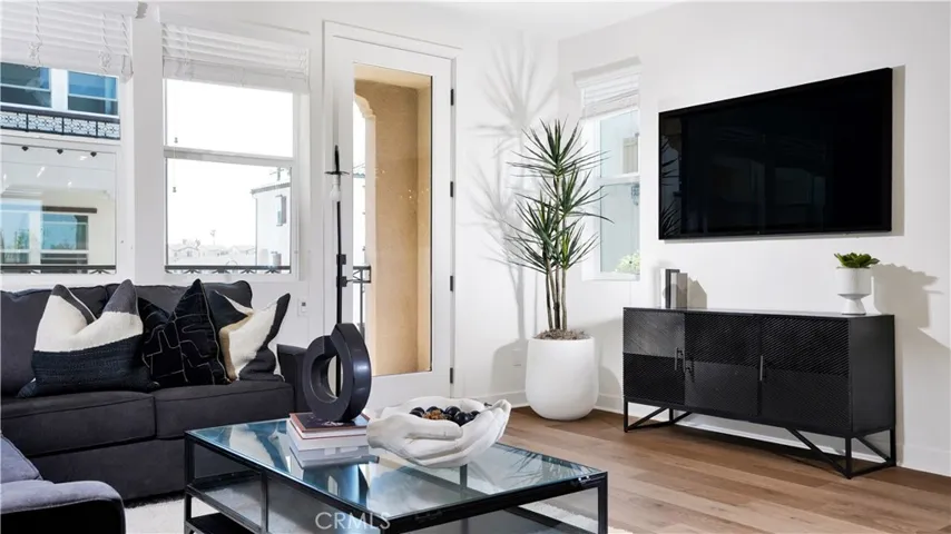 There are ample windows for natural light and window coverings included throughout the home.