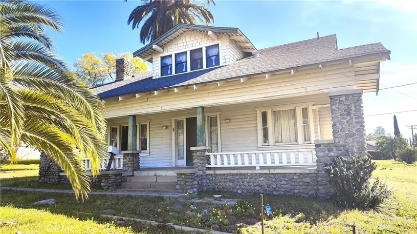 Main house front view