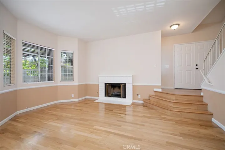 Living Room, additional view. Wood Flooring.