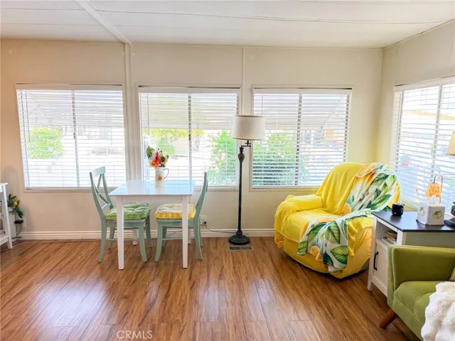 eating table and part of living room