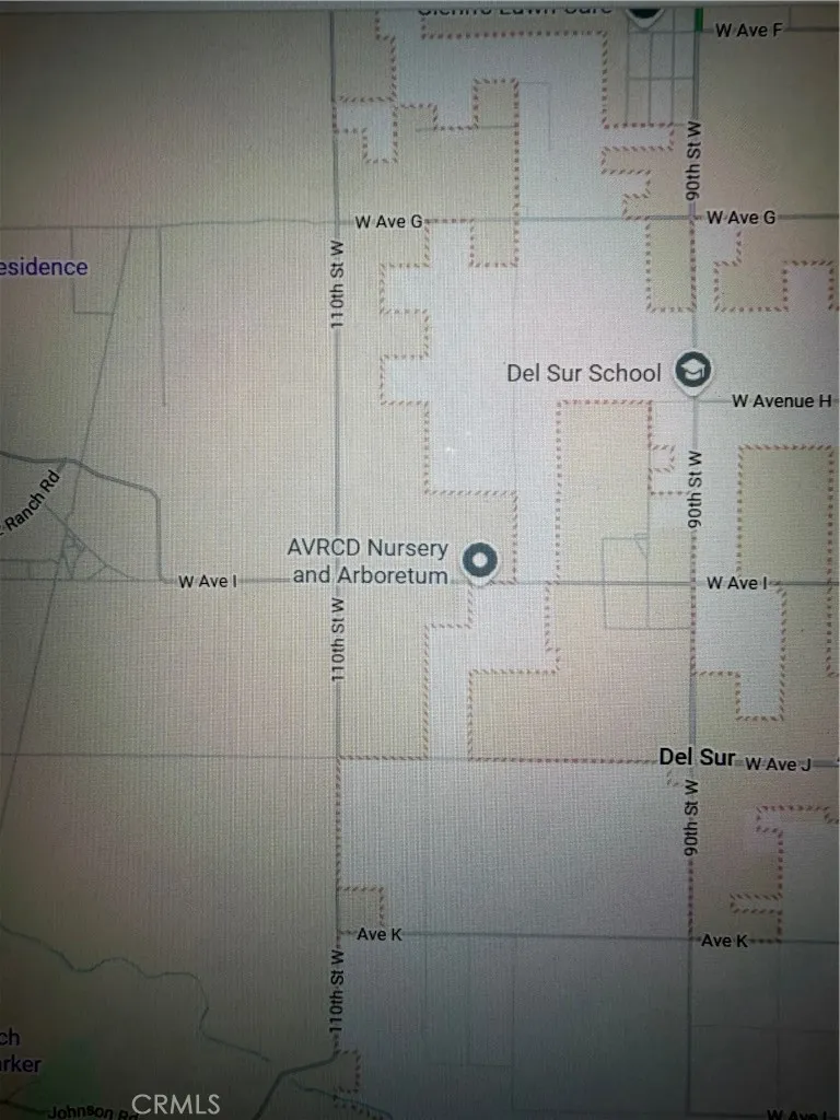 Map view of surrounding parcels