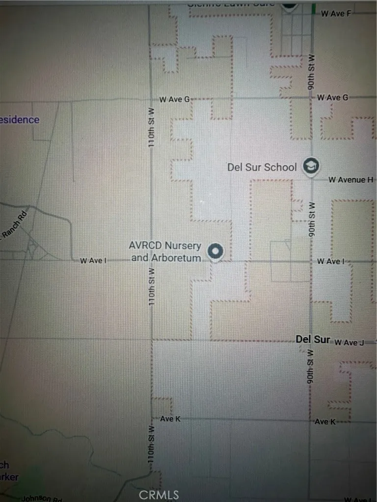Map view of surrounding parcels