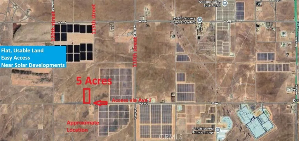 Approximate location. Access via Ave J.