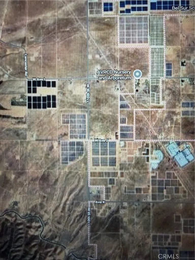 Aerial view of property location