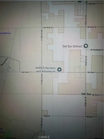 Map view of surrounding parcels