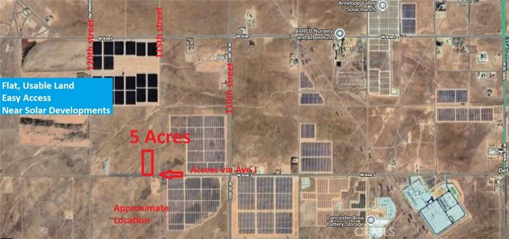 Approximate location. Access via Ave J.