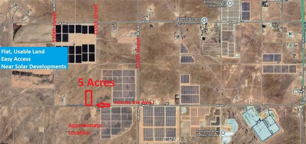 Approximate location. Access via Ave J.