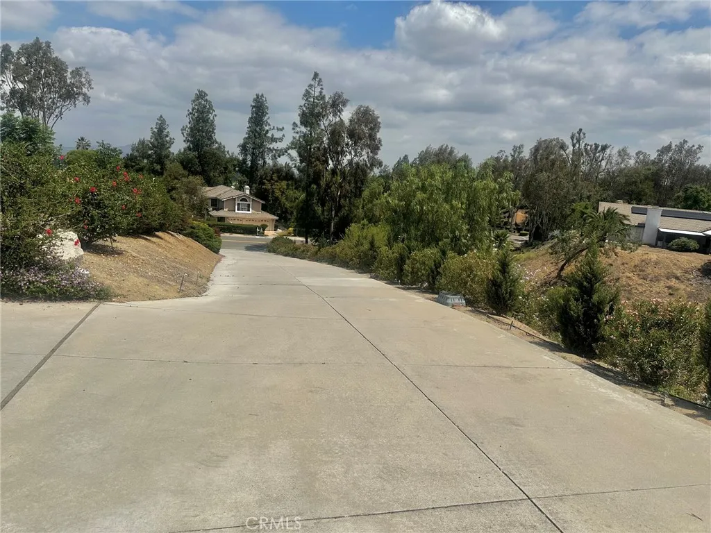 Driveway leading up to property