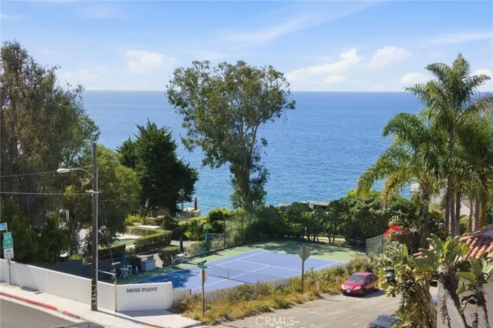 Expansive view from the deck