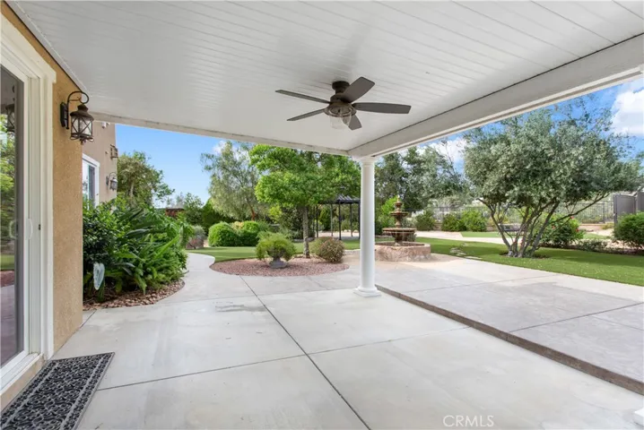 Covered Patio off of kitchen