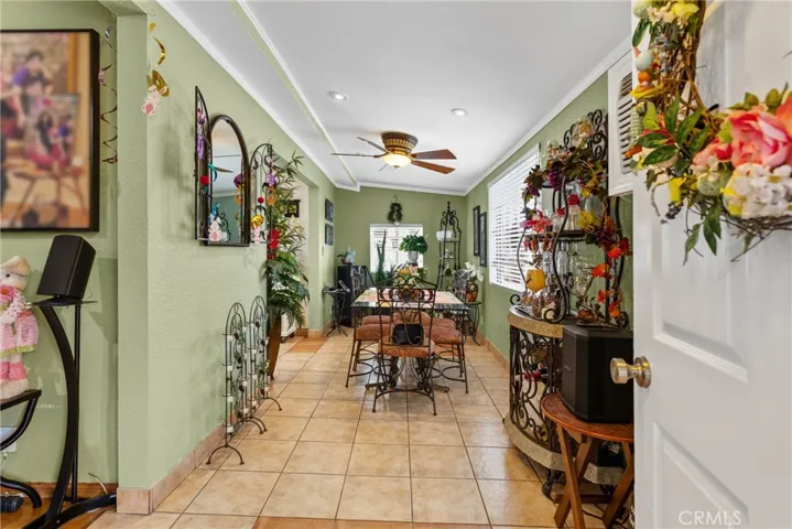 Entrance front door