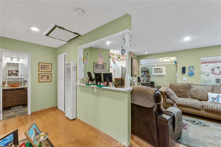 Hallway to bedroom