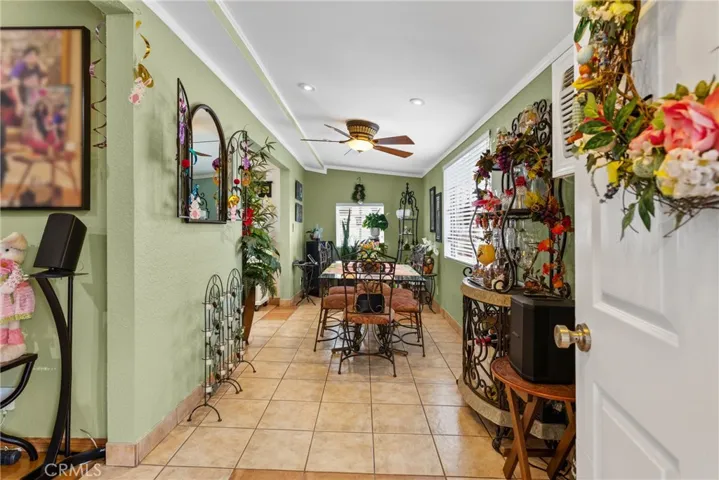 Entrance front door