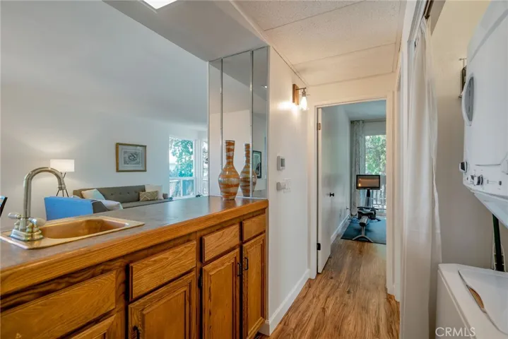 Vintage wet bar with additional storage