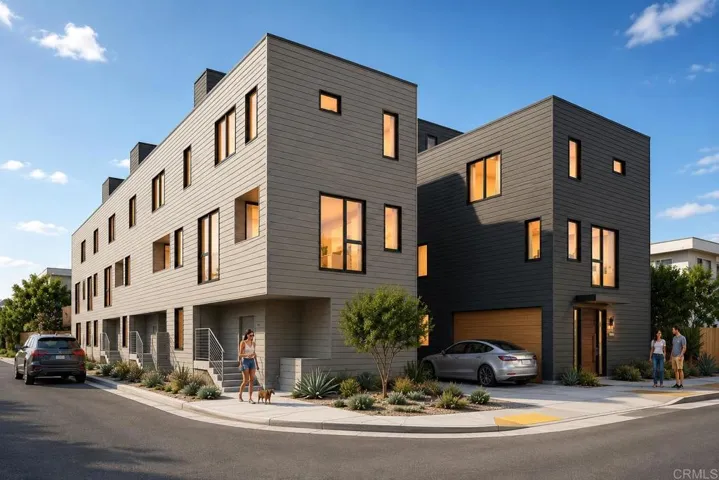 8 Home Townhome Rendering