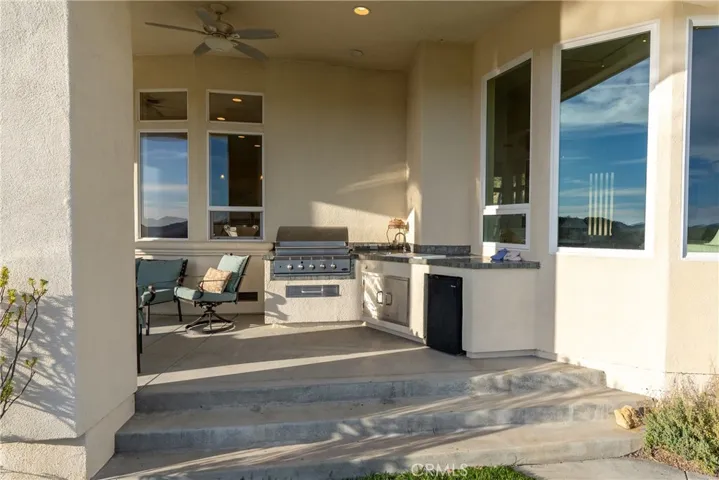 Entertain with ease at the built-in patio BBQ