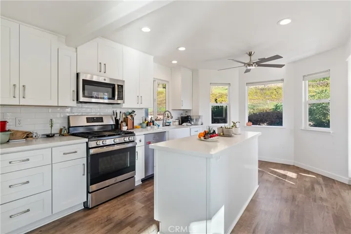 Beautifully remodeled kitchen with modern touches