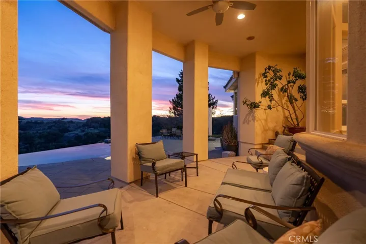 Inviting patio designed for entertaining