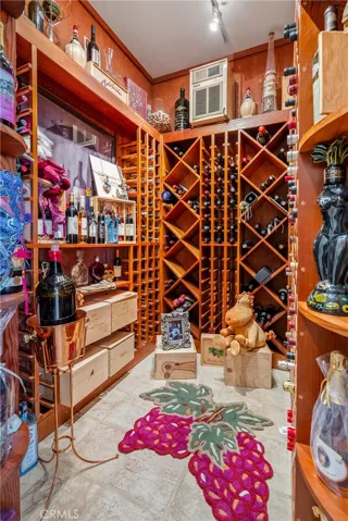 Temperature controlled wine room