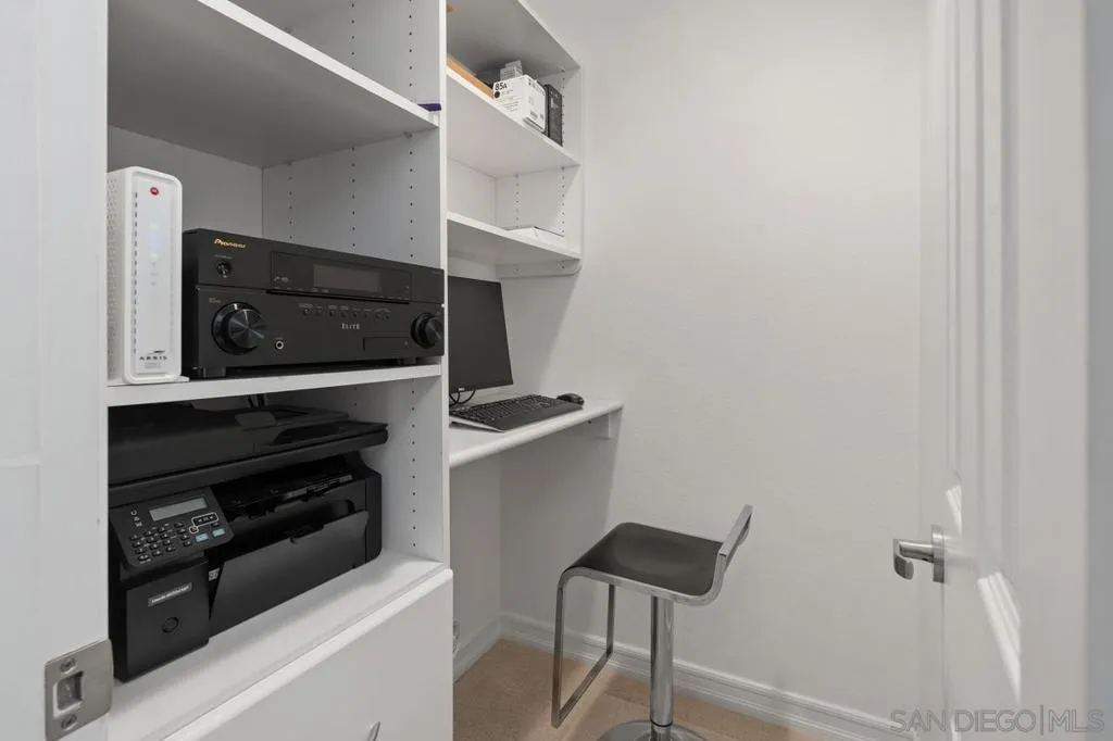 Custom Designed Computer cubby is part of the 3rd bedroom.
