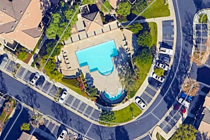 Aerial view of the community pool and​​‌​​​​‌​​‌‌​​‌​​​‌‌​​​‌​​‌‌​​‌‌​​‌‌​​​​ spa