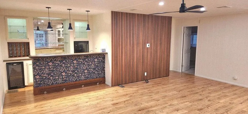 Wet Bar in Den
