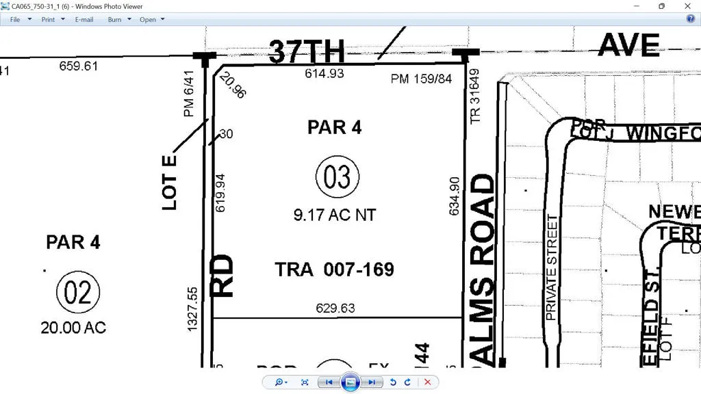 Parcel enlarged screenshot JPG