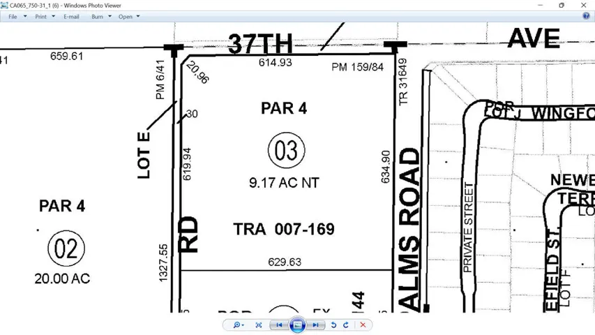Parcel enlarged screenshot JPG