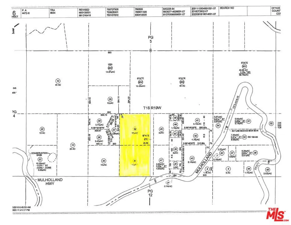 Two 10 Acre Parcels Totalling
