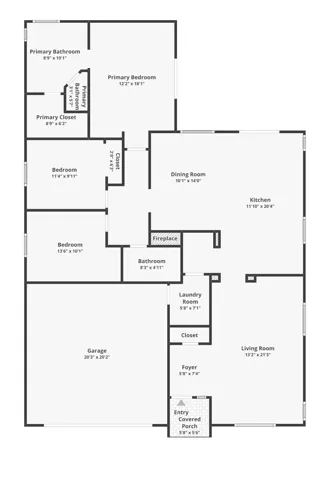 Open Layout and Floorplan
