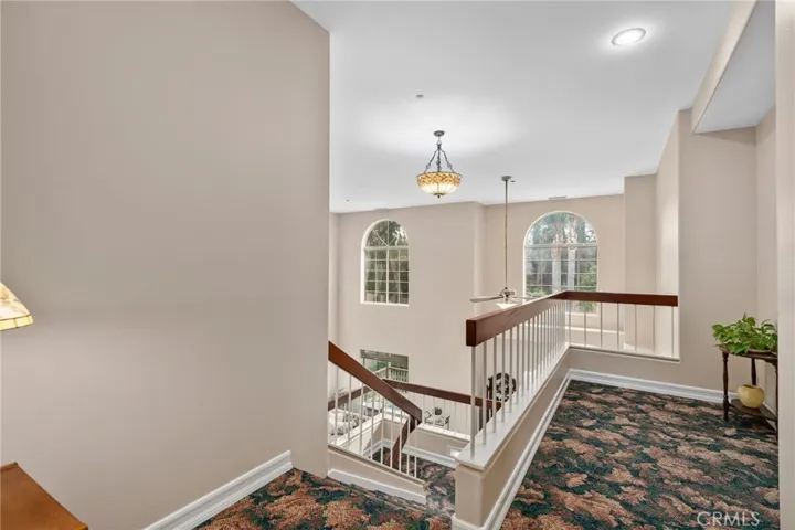 Up to the second floor