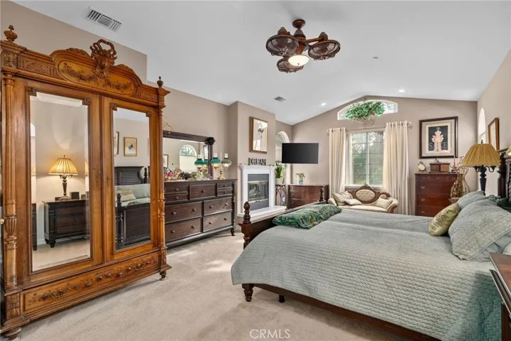 Primary bedroom suite
