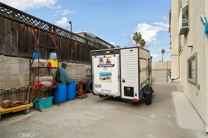 Room to park a trailer or RV