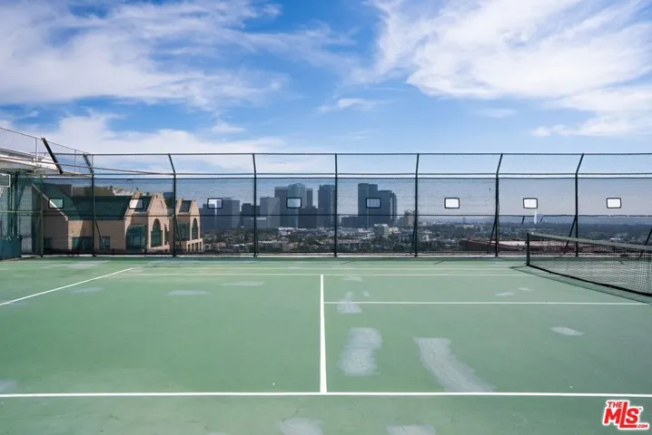 Tennis Court 2 on the roof