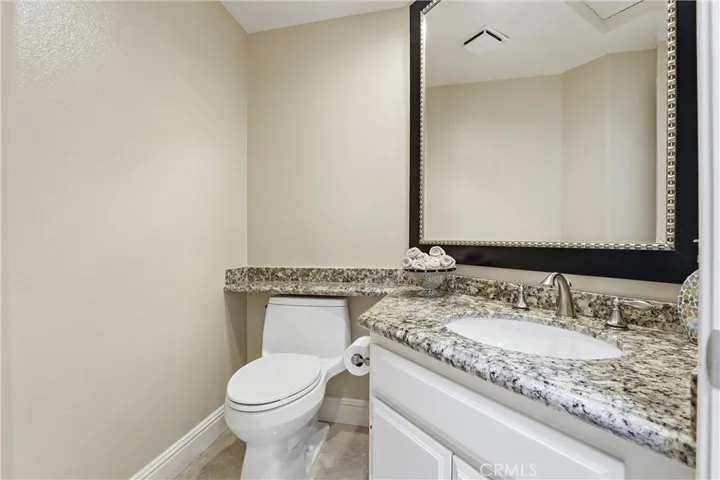 Powder Room Near The Main Living Areas