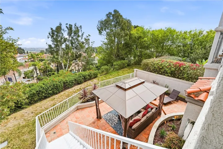 From The Balcony, These Are The Steps to the Large Patio