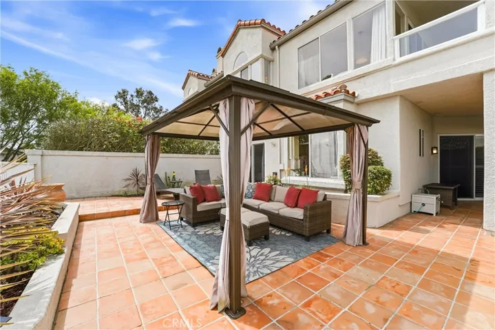 Reverse View Of Patio