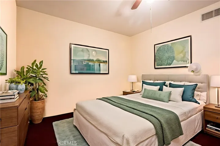 Virtual staging bedroom 1
