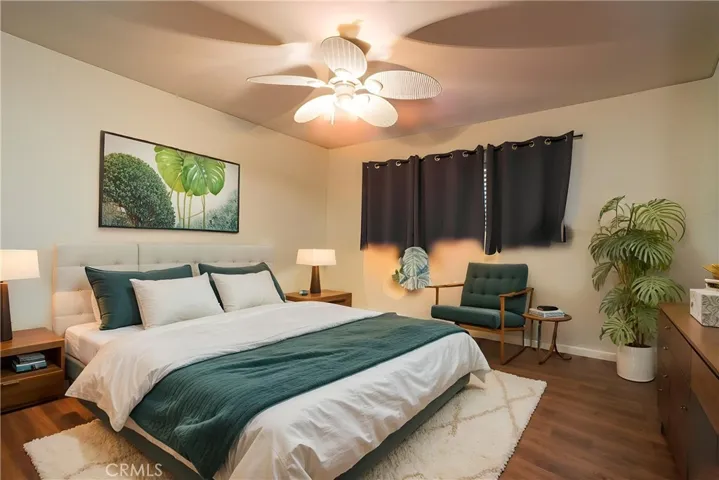 Virtual staging bedroom 2