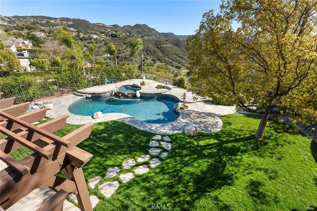 Balcony Overlooking Back Yard