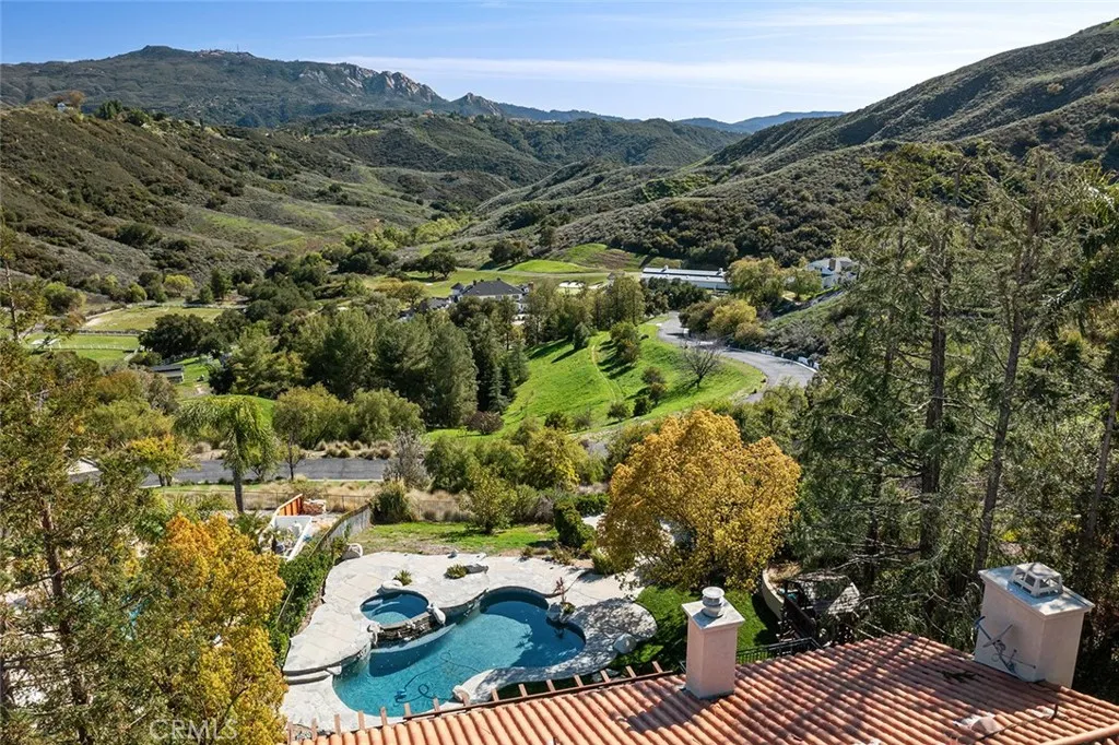 Aerial of Back Yard